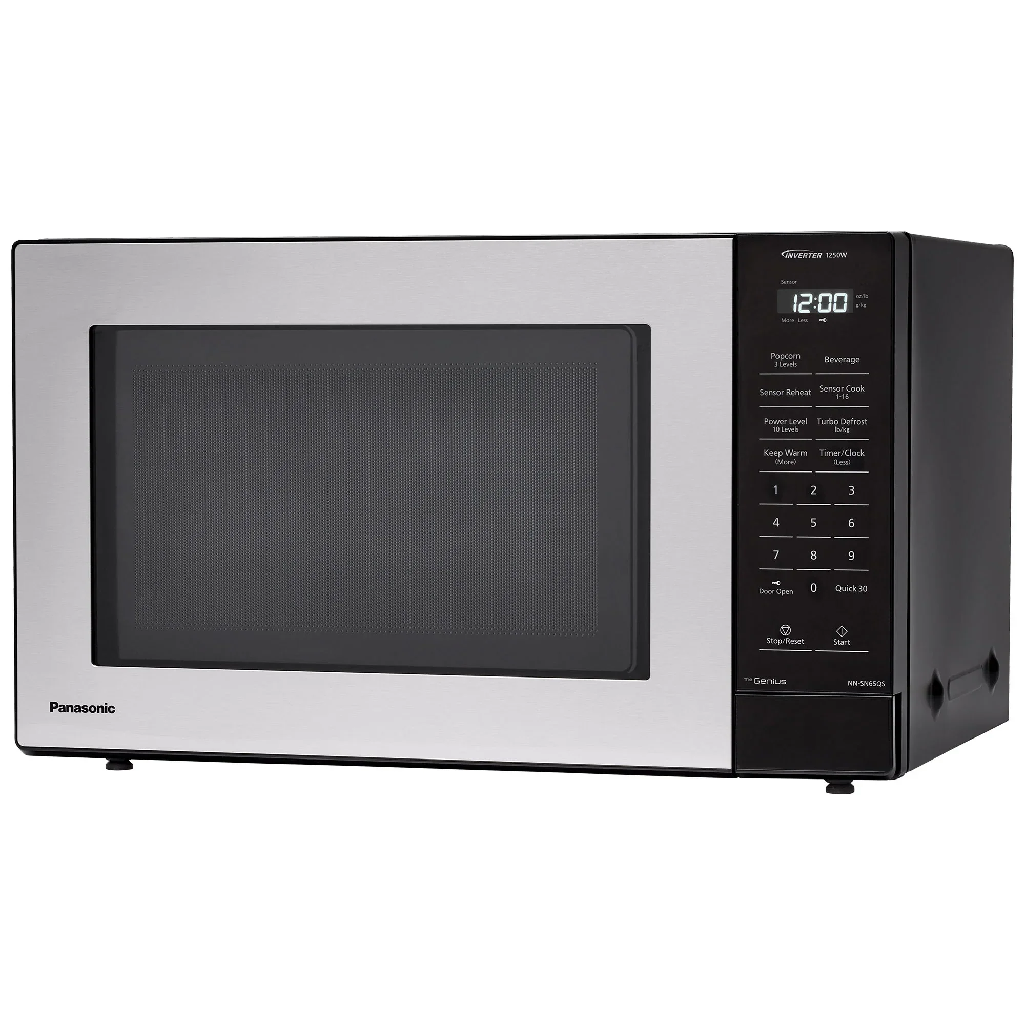 1.2 Cu. Ft. Inverter Microwave 1250W - NN-SN65QSD