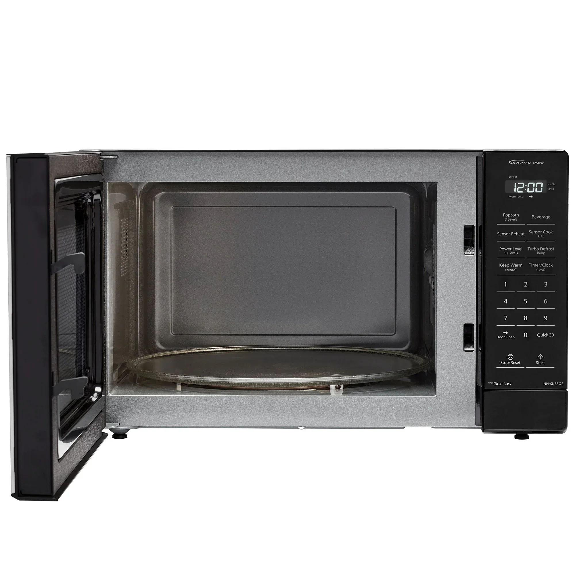 1.2 Cu. Ft. Inverter Microwave 1250W - NN-SN65QSD