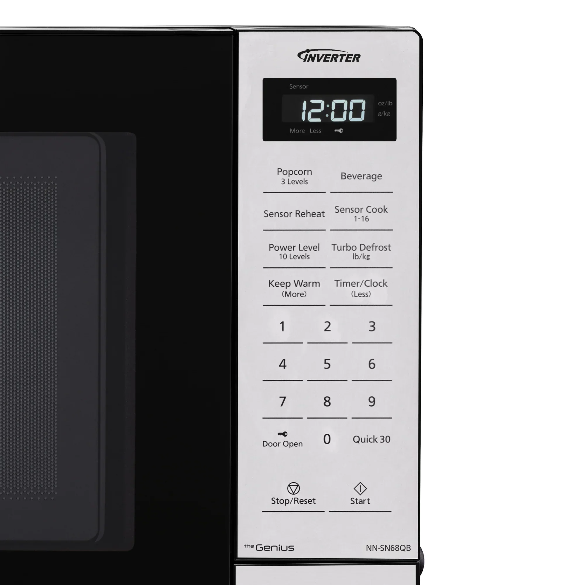 1.2 cu. ft. Inverter Microwave 1250W - NN-SN68QB