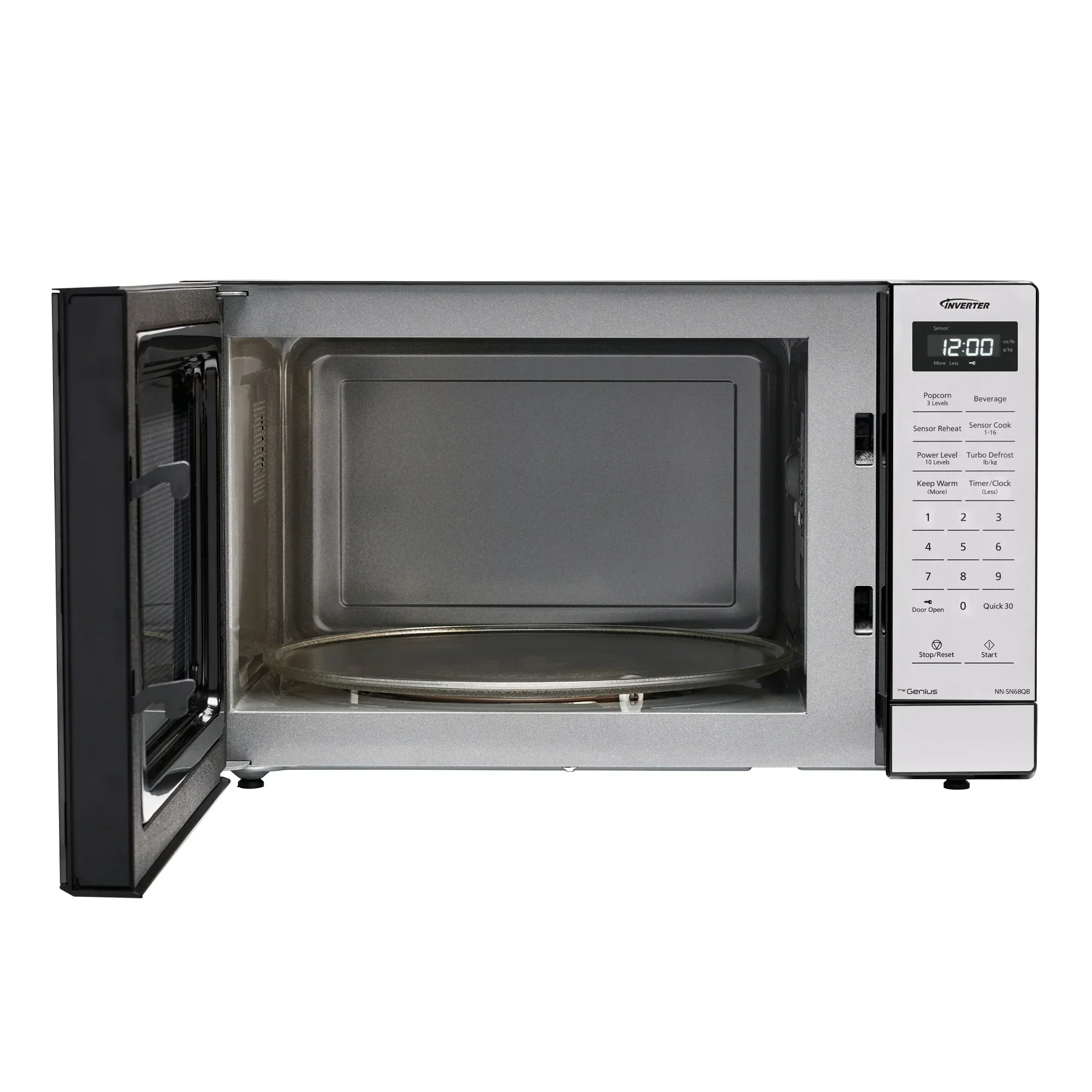 1.2 cu. ft. Inverter Microwave 1250W - NN-SN68QB