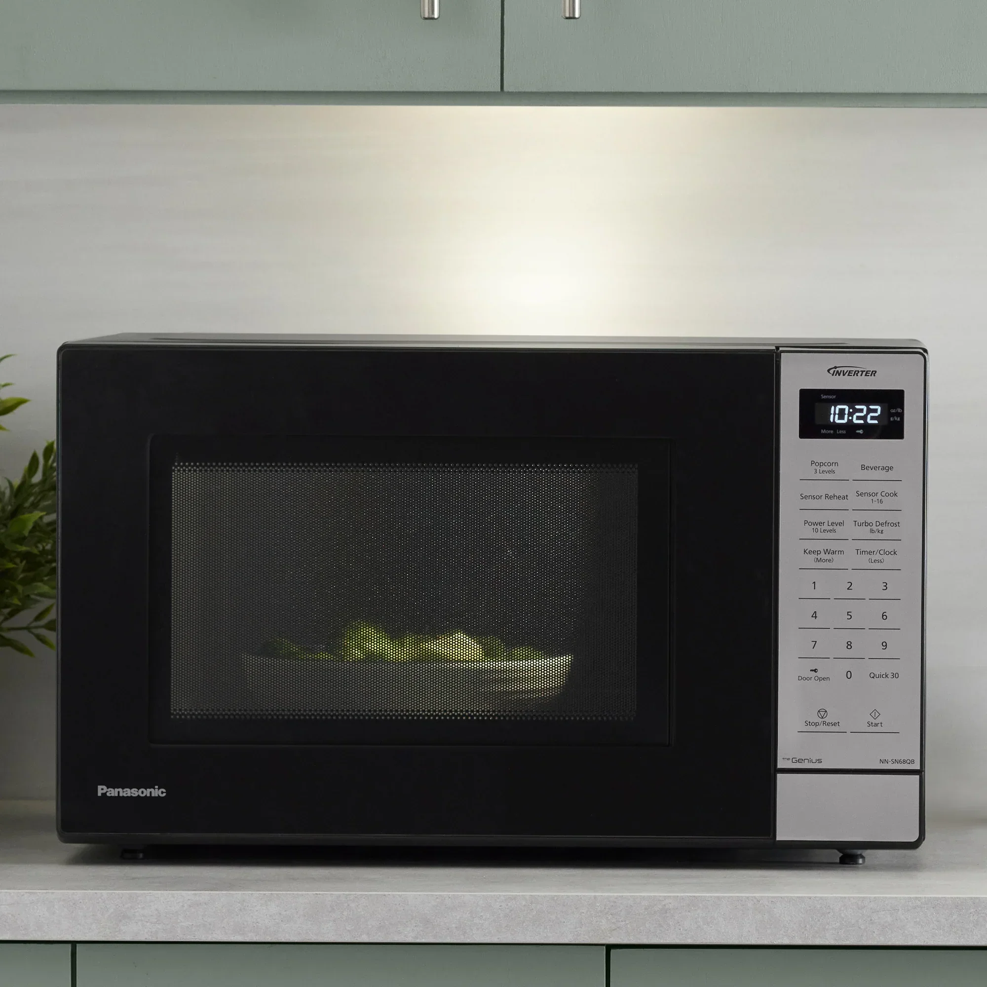 1.2 cu. ft. Inverter Microwave 1250W - NN-SN68QB