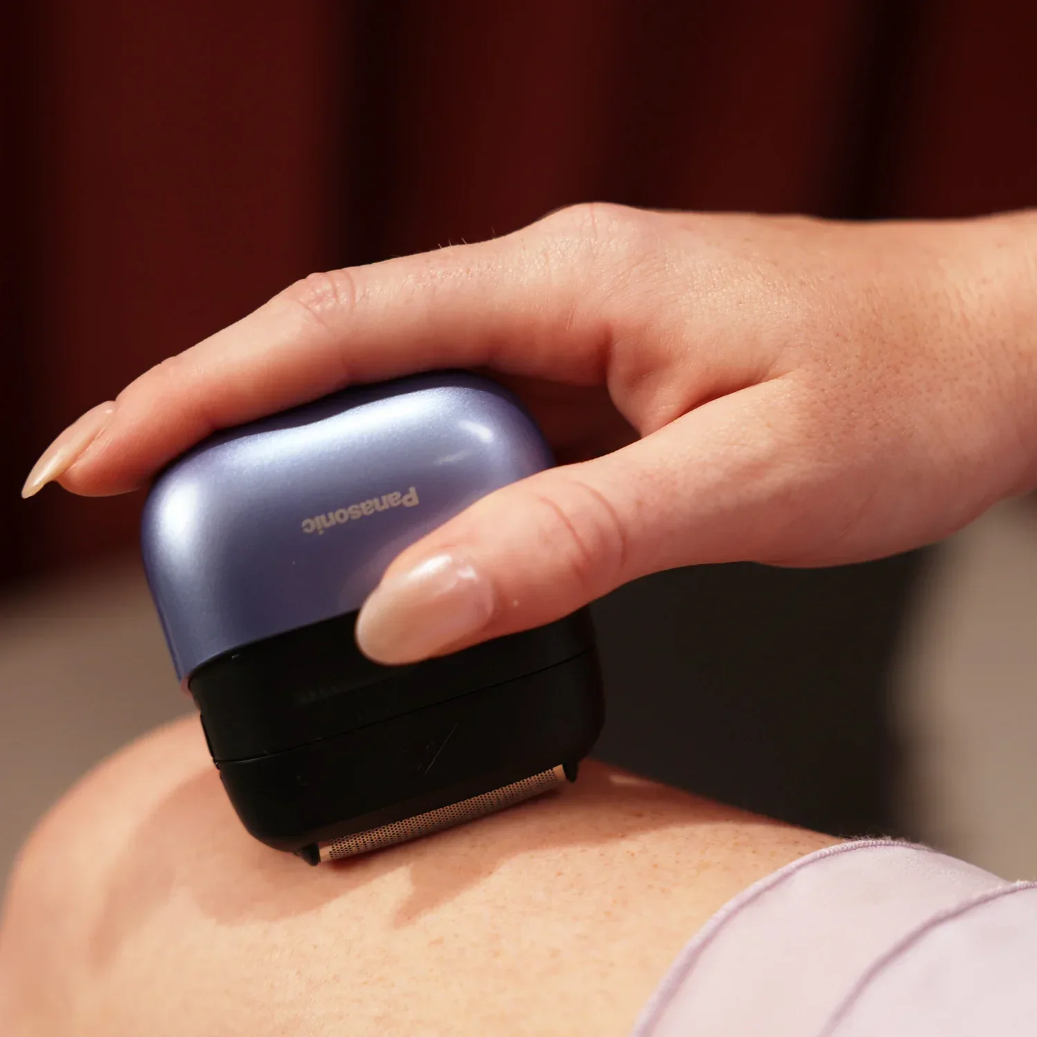 Panasonic "Swipe Right" Compact On-the-Go Shaver for Women