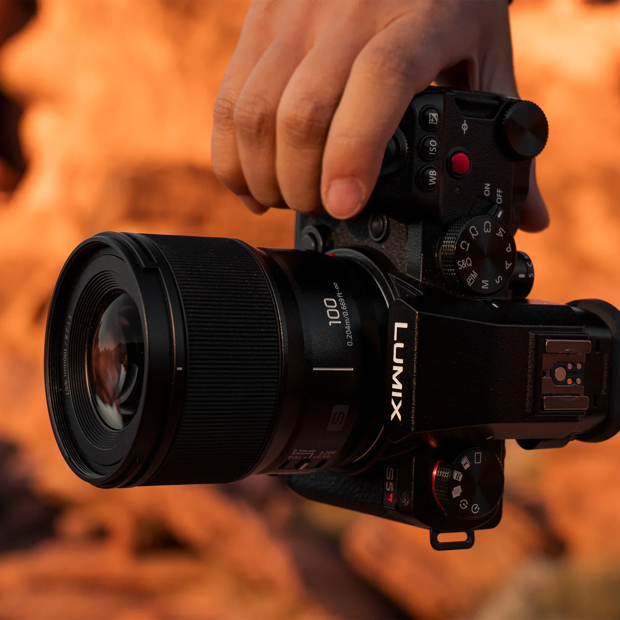 LUMIX S Series 100mm F2.8 MACRO L-Mount Camera Lens