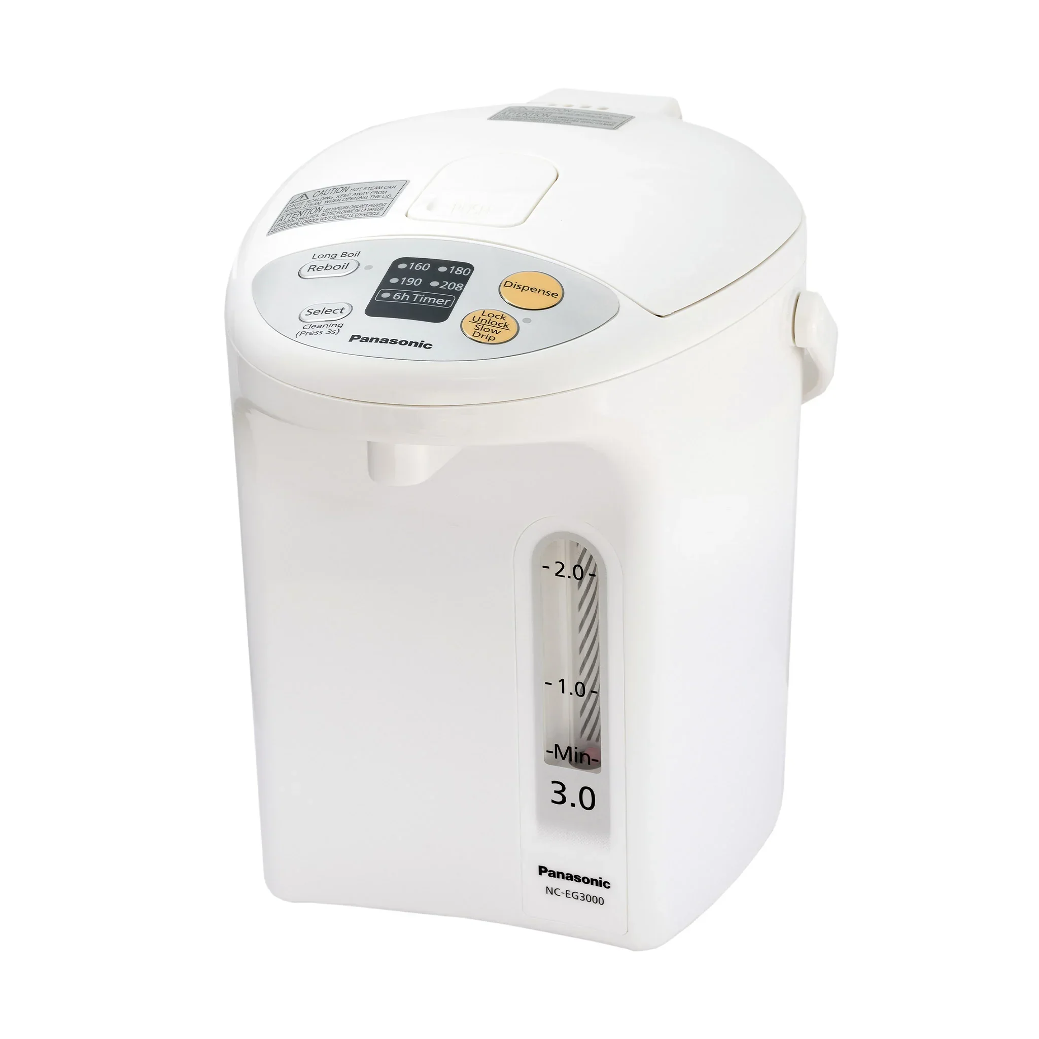 Electric Thermo Pot Water Boiler, 3.2 Quart