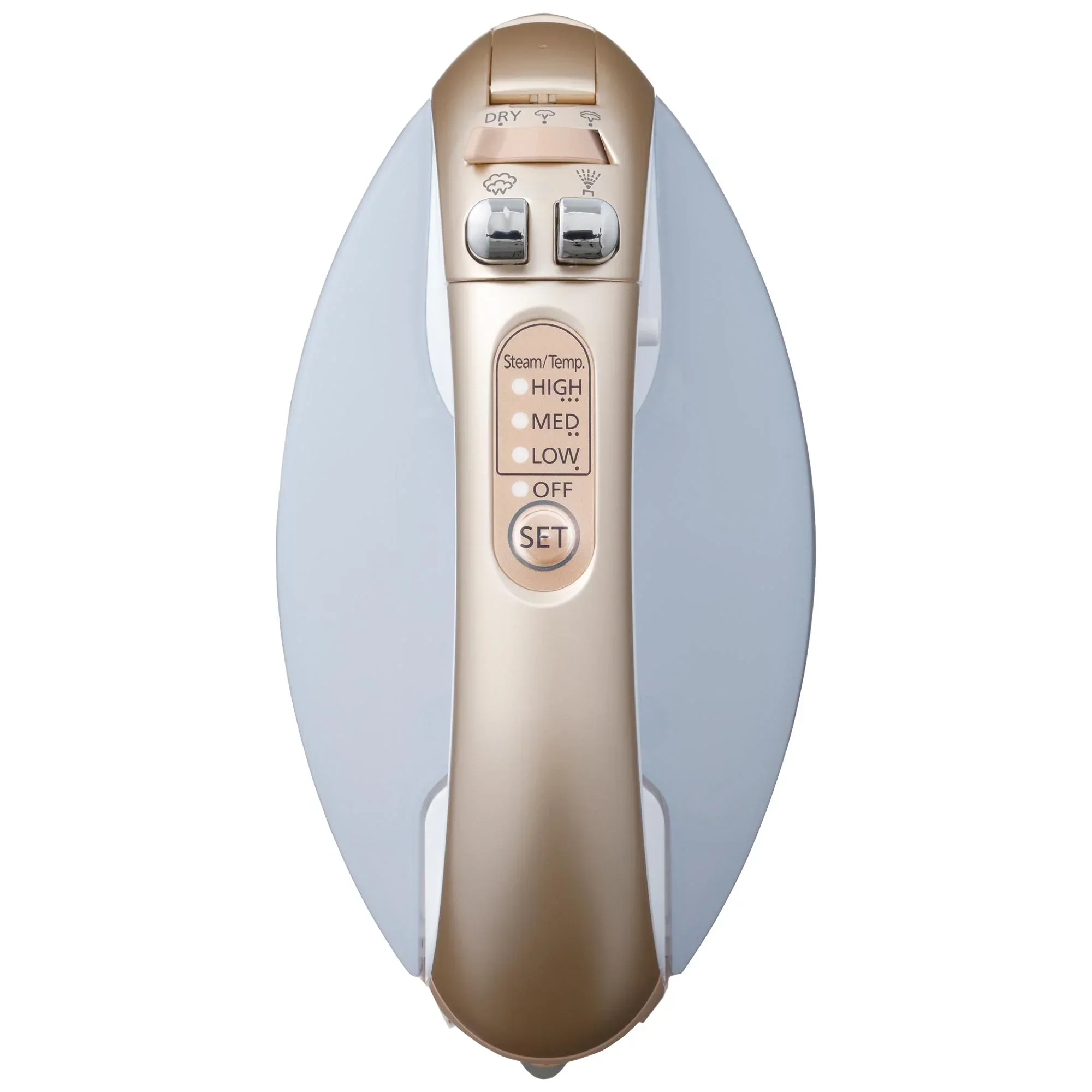 Cordless Steam/Dry Iron, 1700W Wide Ceramic Plate