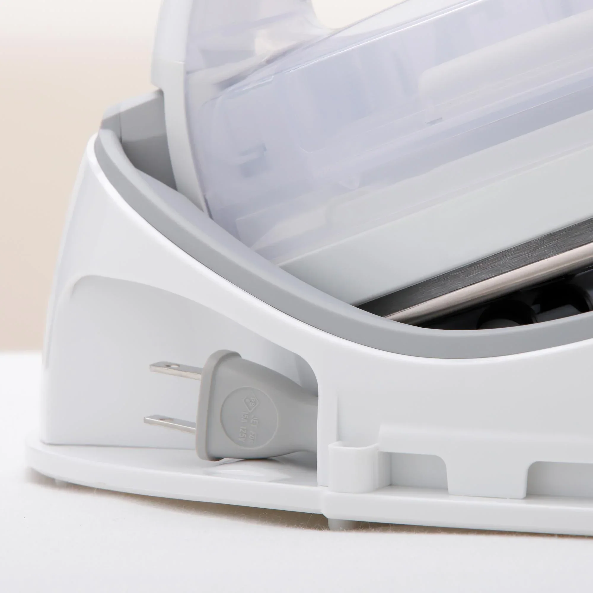 Cordless Steam/Dry Iron, 1500W Wide Stainless Steel Plate